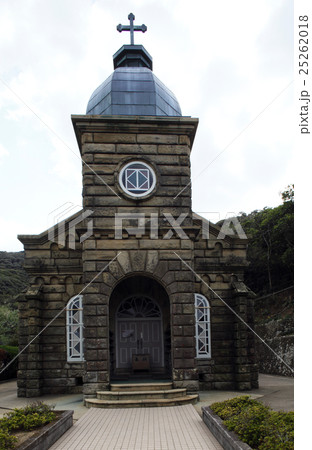 11月 五島列島の頭ヶ島教会 世界遺産候補の教会 の写真素材 25262018 Pixta