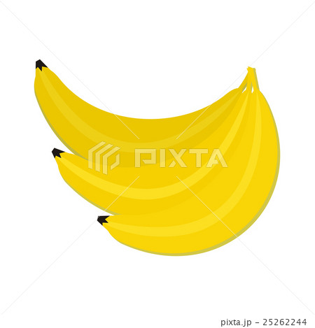 Bunch of Bananas Isolated. Healthy Nutrition Bunch of Bananas Isolated. Healthy Nutrition 25262244