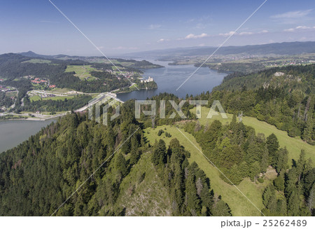 Panorama from Pieniny to Czorsztyn Lake and Tatra Panorama from Pieniny to Czorsztyn Lake and Tatra 25262489