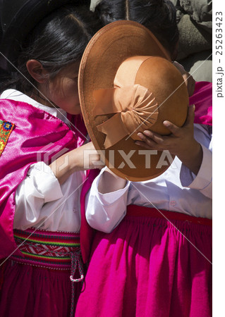 Native people from peruvian city. Peru 25263423
