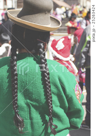 Native people from peruvian city. Peru 25263424