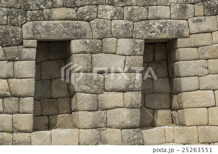 View of the ancient Inca City of Machu Picchu. View of the ancient Inca City of Machu Picchu. 25263551
