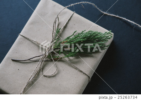 Handmade Gift wrapping for Christmas and New Year 25263734