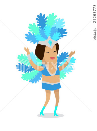 Woman in Carnaval Costume Woman in Carnaval Costume 25263778