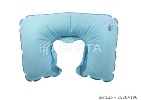 Blue inflatable neck pillow Blue inflatable neck pillow 25264186
