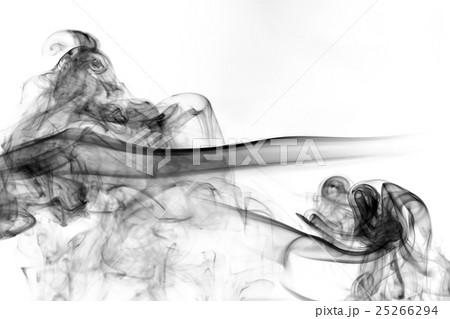 Toxic fumes movement on a white background.. Toxic fumes movement on a white background.. 25266294