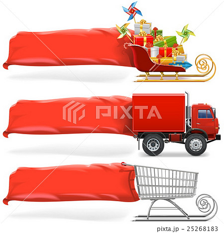 Vector Transport with Banner Set 2 25268183