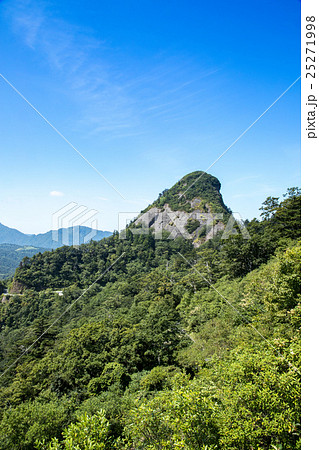 子持権現山 愛媛県西条市 の写真素材