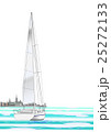 外国の港に浮かぶヨット 25272133