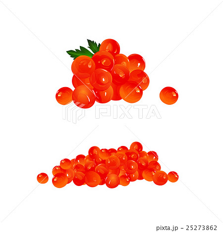 Red Caviar, Isolated Illustration 25273862
