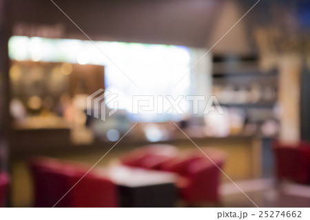 Modern interior scene in bokeh 25274662