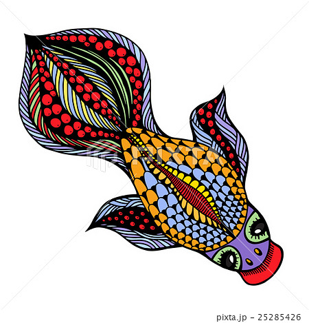 vector Gold Fish 25285426