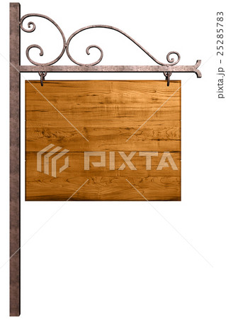 Old wooden signboard Old wooden signboard 25285783
