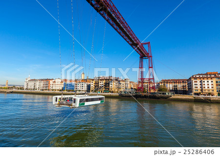 The Bizkaia suspension bridge in Portugalete Spain 25286406