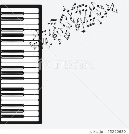 music background with piano 25290620