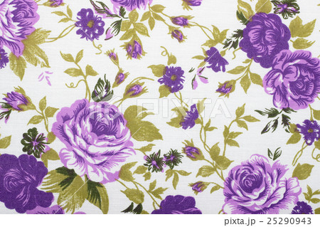 vintage style of tapestry flowers fabric pattern  25290943
