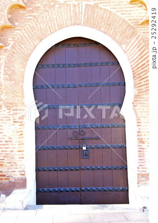 historical in  antique building door morocco a     25292419