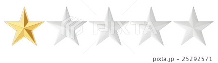 1 stars concept, 3D rendering 1 stars concept, 3D rendering 25292571
