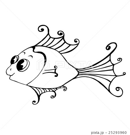 Hand Drawn Fish 25293960