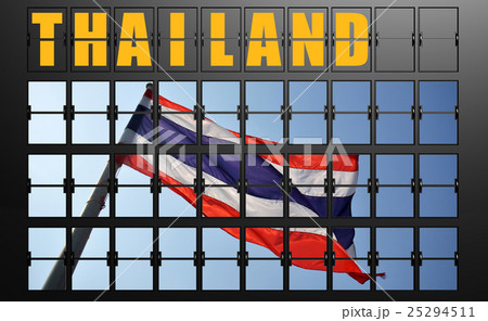 Airport display board of Thailand Airport display board of Thailand 25294511