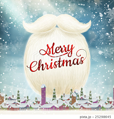 Christmas Background Landscape. EPS 10 25298645