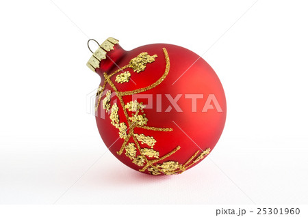 Christmas ball on white background. 25301960