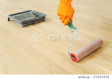 Lacquering wood floors. Lacquering wood floors. 25303934