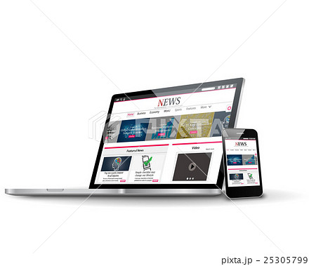 ニュースのウェブサイト ニュースのウェブサイト 25305799