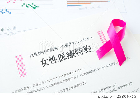 保険　医療保険　女性疾病　特約 25306755