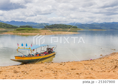 Boat at the Kaeng Krachan Dam, Thailand 25307900