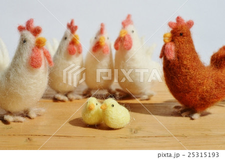 にわとりとひよこのお正月 25315193