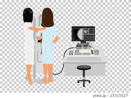 乳がん検診を受ける女性 25315527