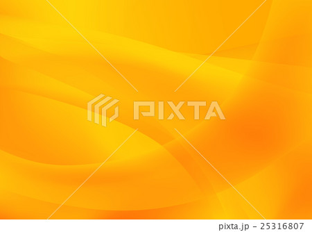 ウェーブ背景-オレンジ ウェーブ背景-オレンジ 25316807