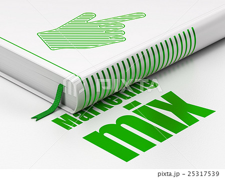 Advertising concept: book Mouse Cursor, Marketing 25317539