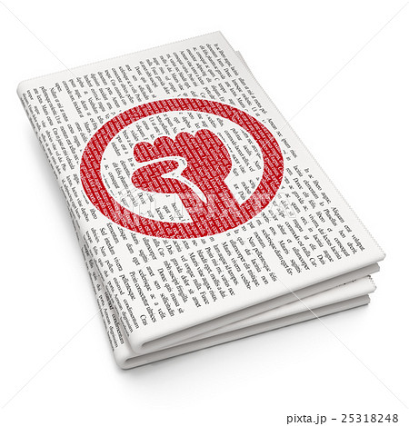 Political concept: Uprising on Newspaper Political concept: Uprising on Newspaper 25318248