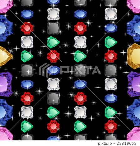 Diamonds seamless pattern 25319655