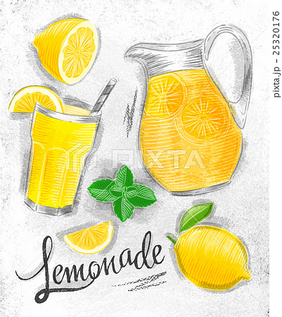 Lemonade Elements Coalのイラスト素材