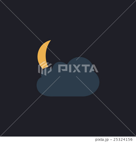 new moon computer symbol 25324156