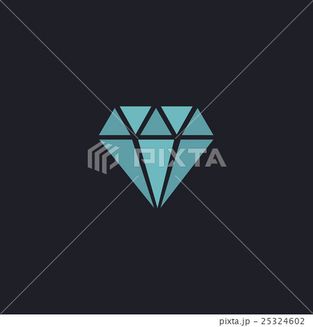 Diamond computer symbol Diamond computer symbol 25324602