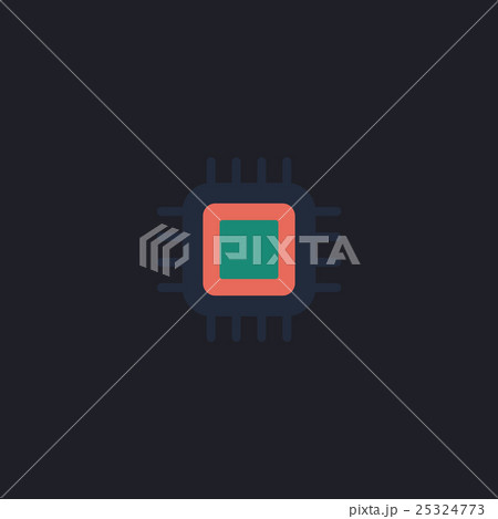 cpu computer symbol 25324773