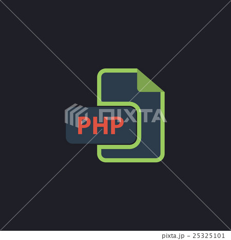 PHP computer symbol 25325101