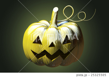 ハロウィンの金色のカボチャ 3Dソフトで作成しました。 ハロウィンの金色のカボチャ 3Dソフトで作成しました。 25325505