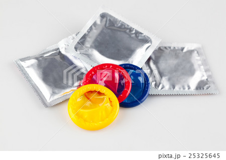 multicolored condoms on packing and without multicolored condoms on packing and without 25325645