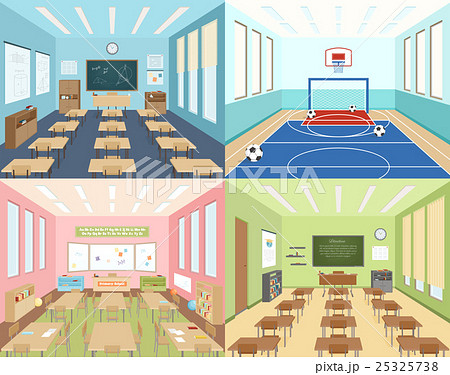 School classrooms and sportroom 25325738