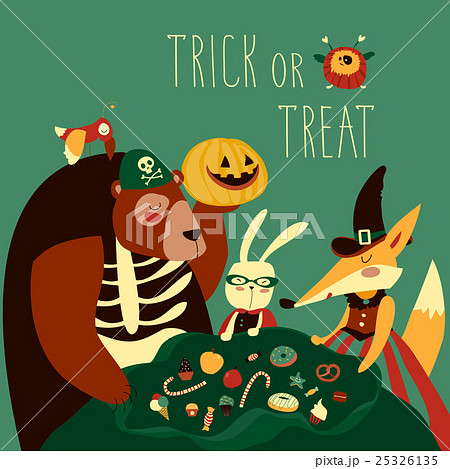 Animals in Halloween costume Animals in Halloween costume 25326135