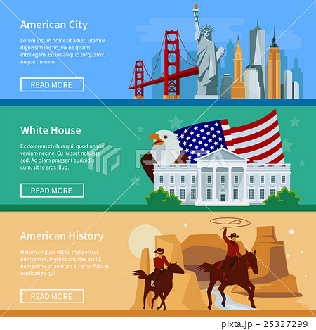 USA Flat Banners USA Flat Banners 25327299