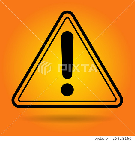 Caution Safety Sign Icon 25328160