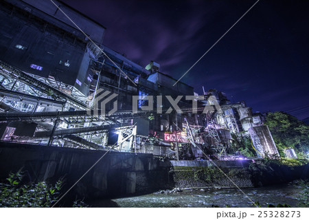 奥多摩の工場夜景 奥多摩の工場夜景 25328273
