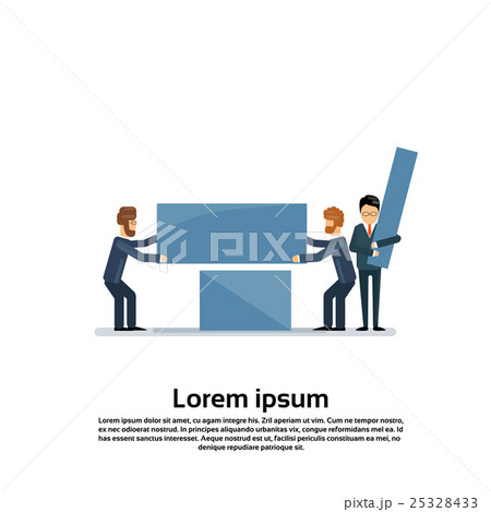 Business People Group Work Together Team Support 25328433