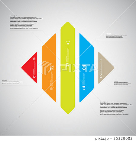 Rhombus illustration template Rhombus illustration template 25329002